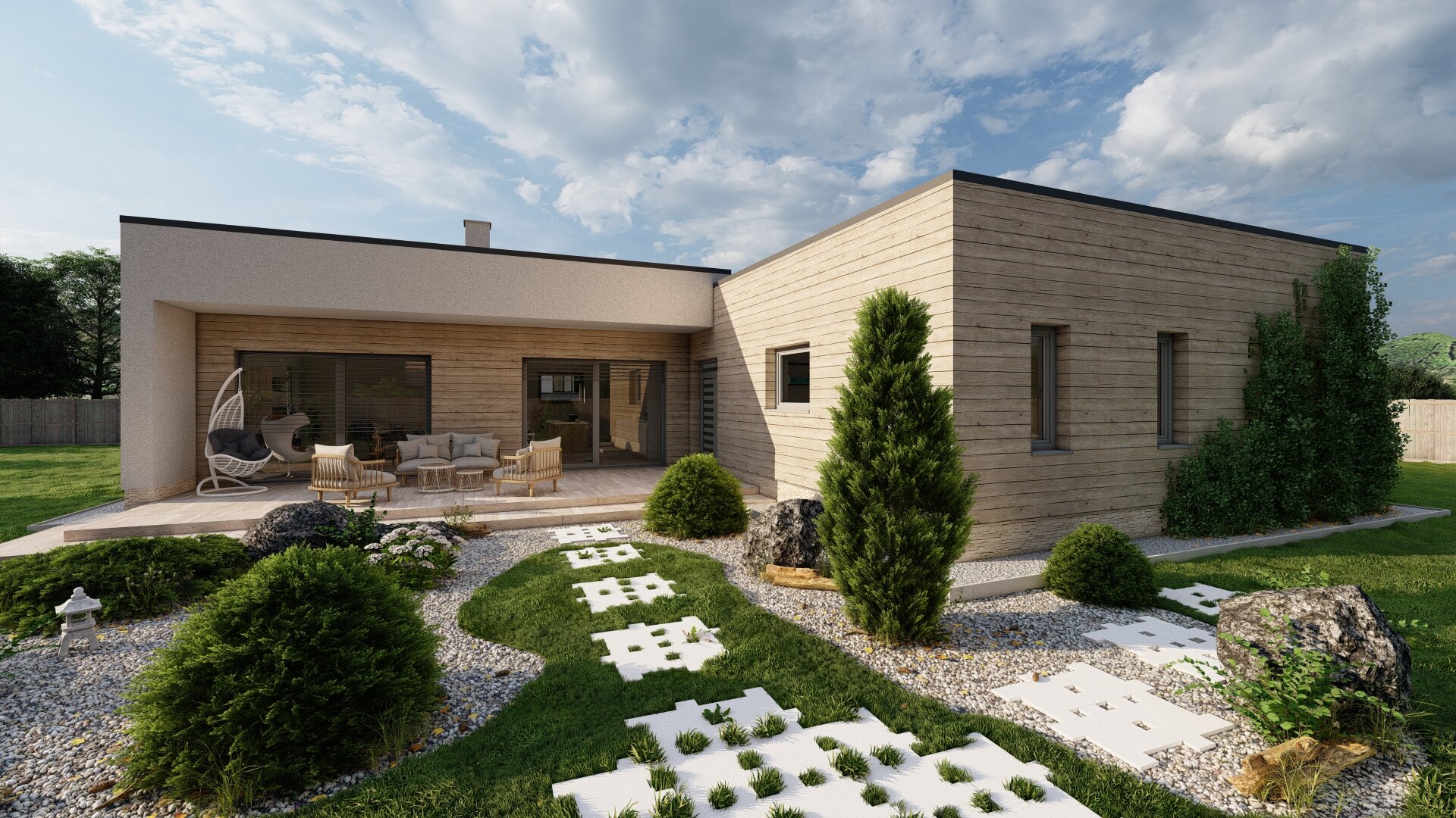 projekt bungalov b10 1