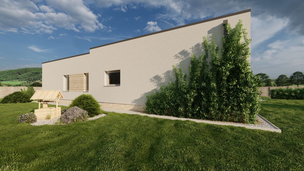 projekt bungalov b10